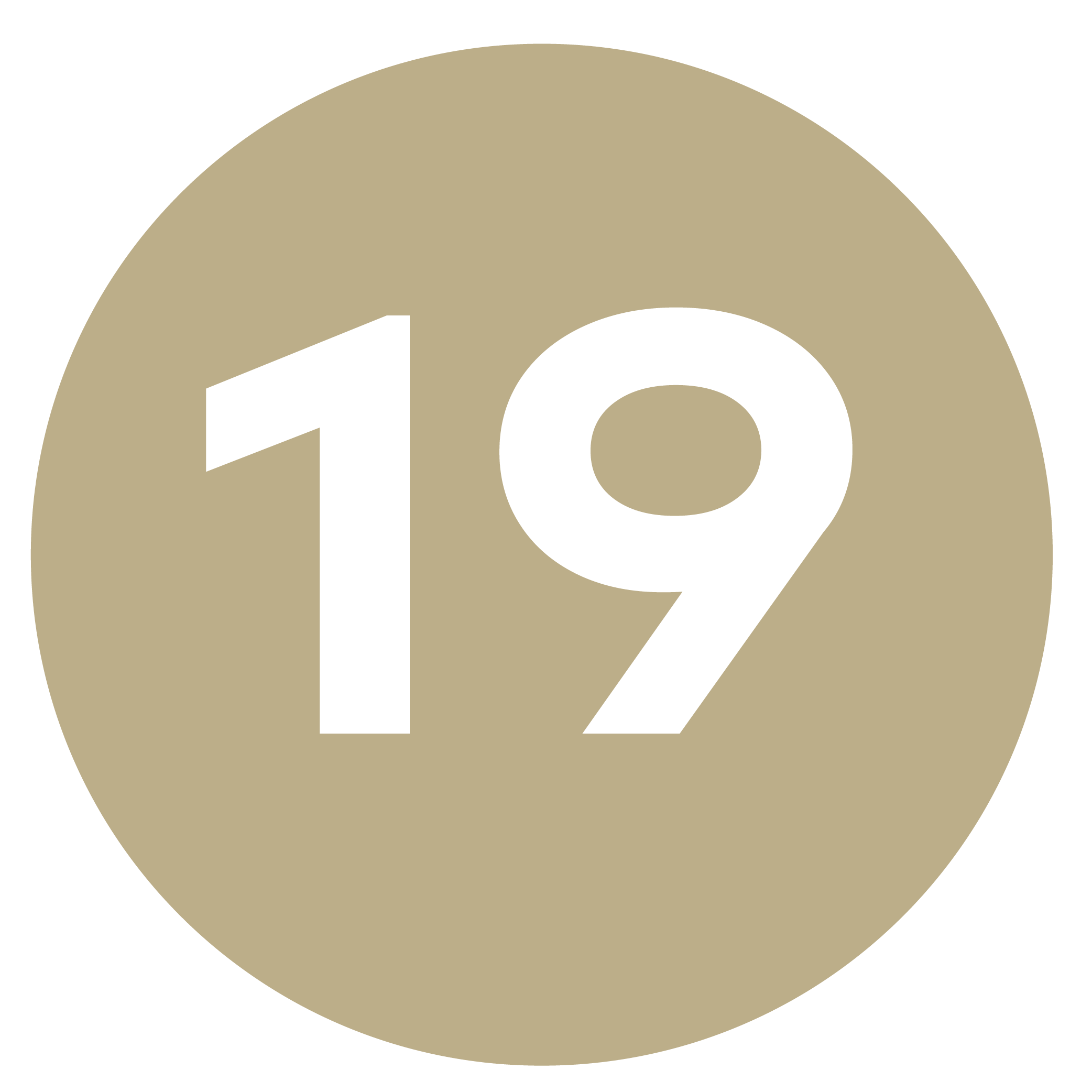 Number 19 logo symbolizing Century 21's brand and leadership in real estate