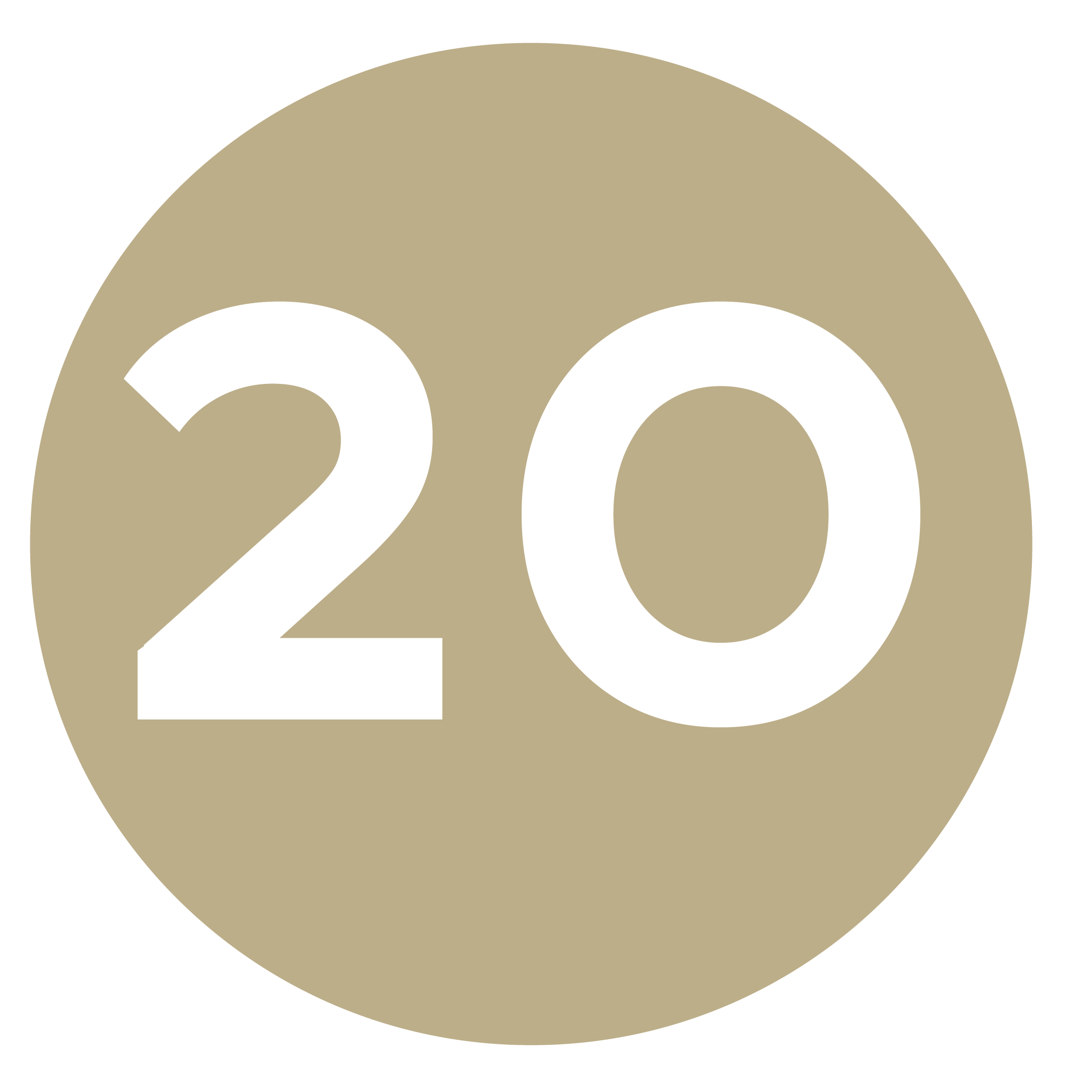 Number 20 logo symbolizing Century 21's brand and leadership in real estate